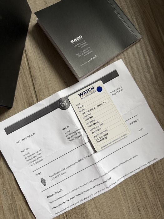 Часовник Rado Captain Cook Ceramic 43mm