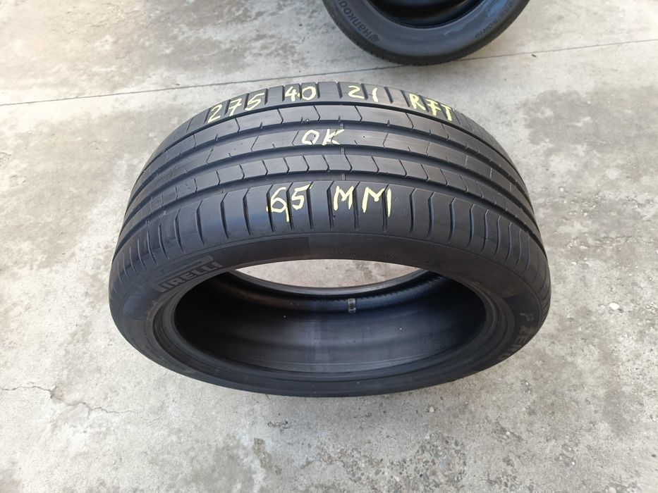 O anvelopa de vara 275 40 21 pirelli p zero pz4 run flat profil 6,5 mm