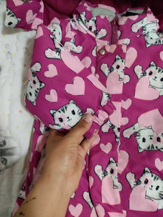 Комбинезон с натуральным мехом