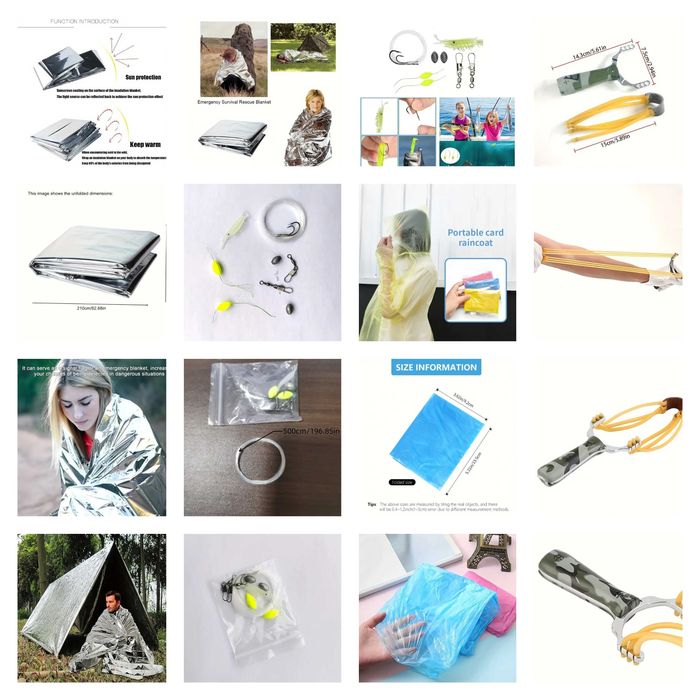 Set pentru situatii de ugenta/kit supravietuire