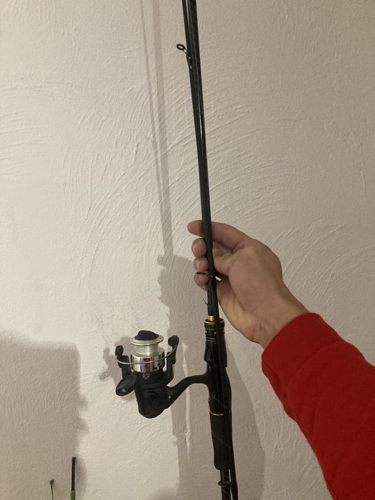 lanseta spinnig home made fibra de carbon