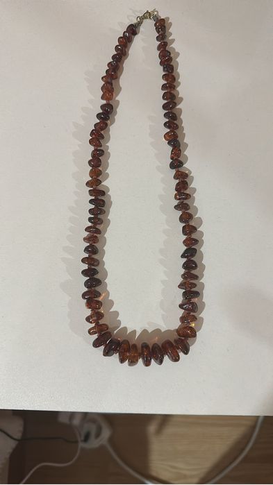 Огърлица от естествен кехлибар