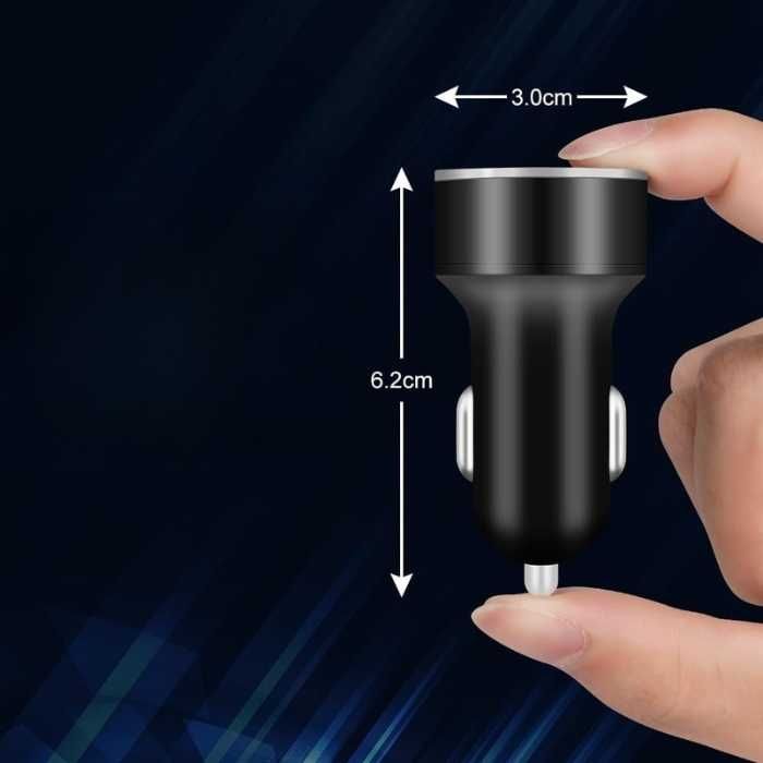 Адаптер за запалка с USB и волтметър - PD + QC