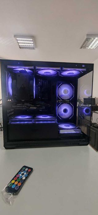 Мощнo Геймърско РС Intel I5 13500 14/20 Core/32Gb D5/1TB SSD/MSI 5060/Гаранция