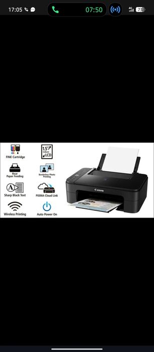 Цветной принтер canon ts3340