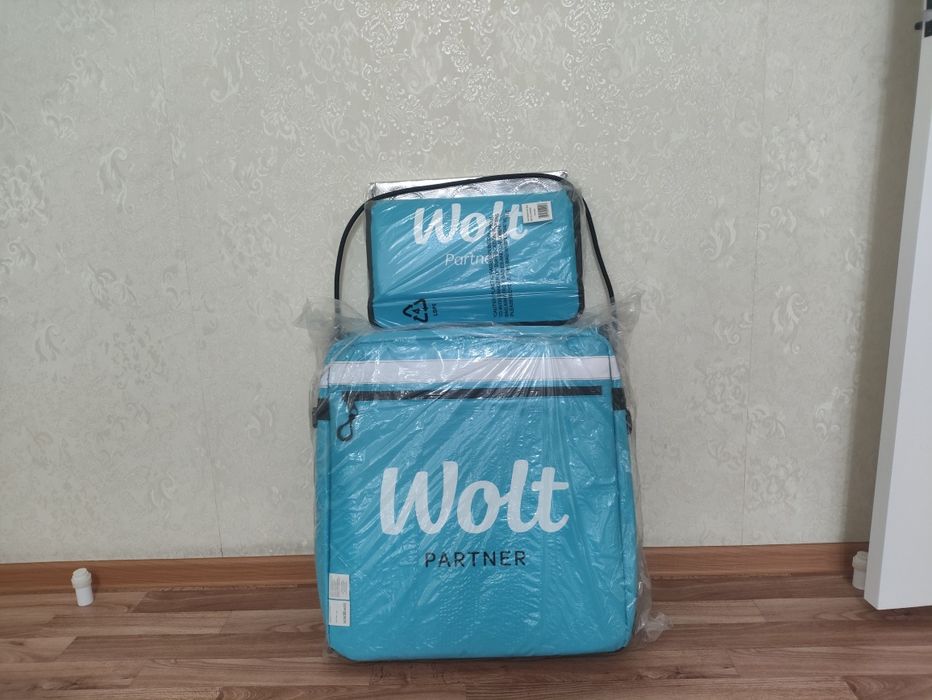 Продается новая термо сумка wolt