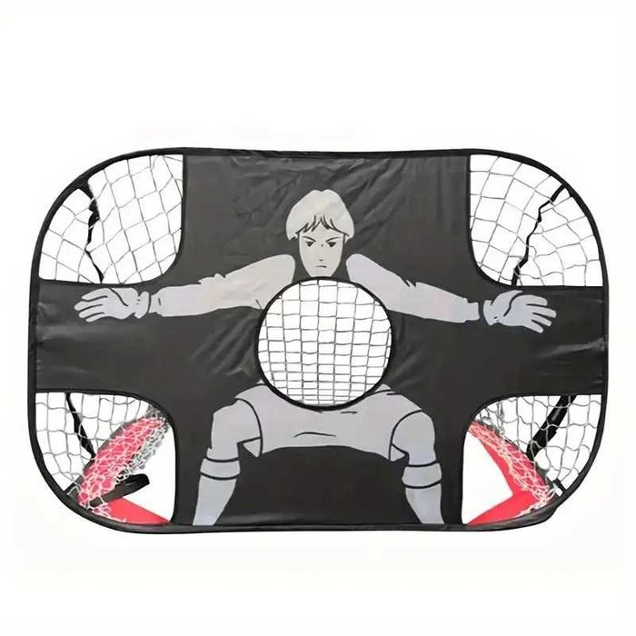 Футболна врата с целеви зони