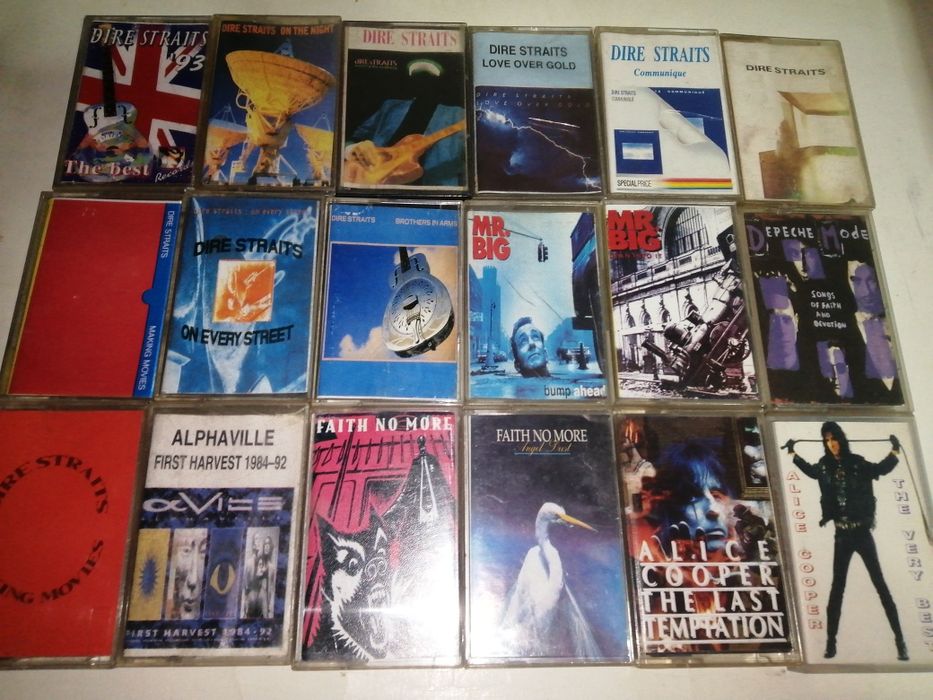 Касети с Рок и метъл изпълнители