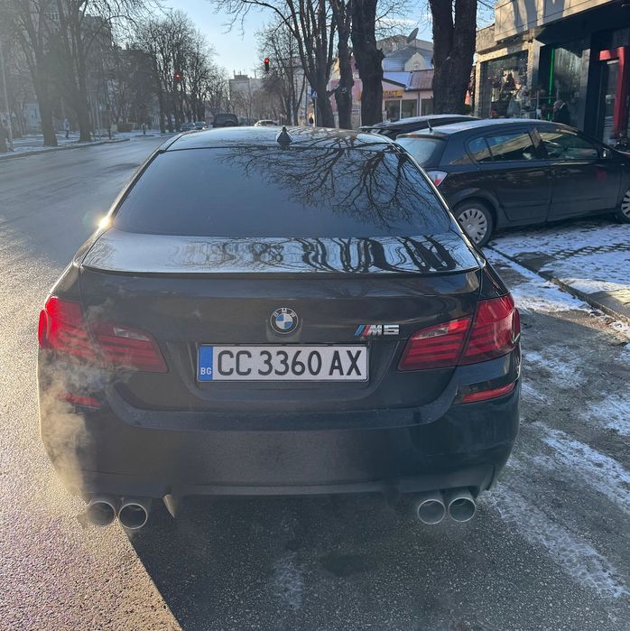 Лип спойлер Багажник BMW F10 / F11 – Черен гланц - М5 Стил