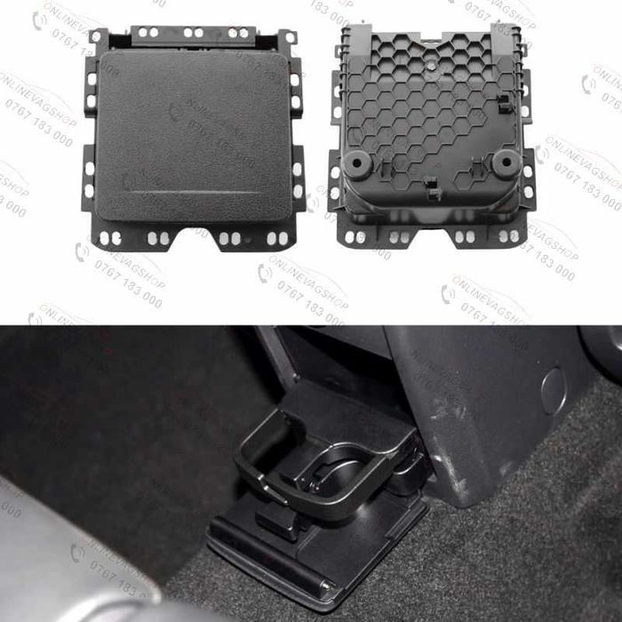 Suport pahare cotiera spate Volkswagen Tiguan, Golf Plus, Sharan