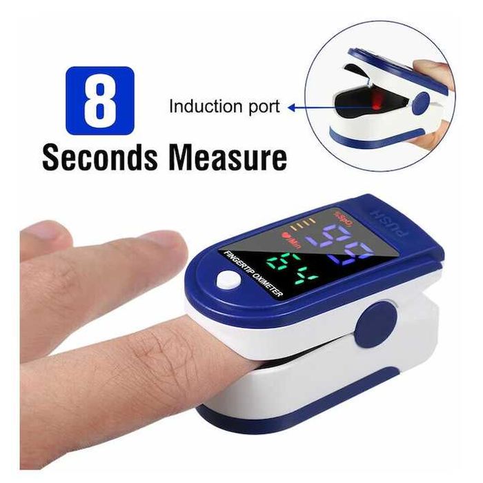Pulsoximetru Digital SpO2 si Puls nou, Oxigen Sange, Copii si Adulti