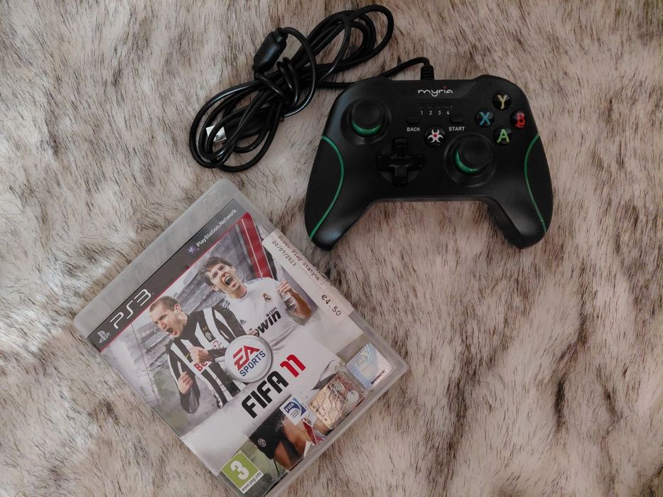 PS3 – 120GB + 2 controllere + FIFA 11