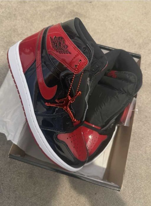 *NOU* Jordan 1 AJ1 Patent Bred Premium - verificare colet
