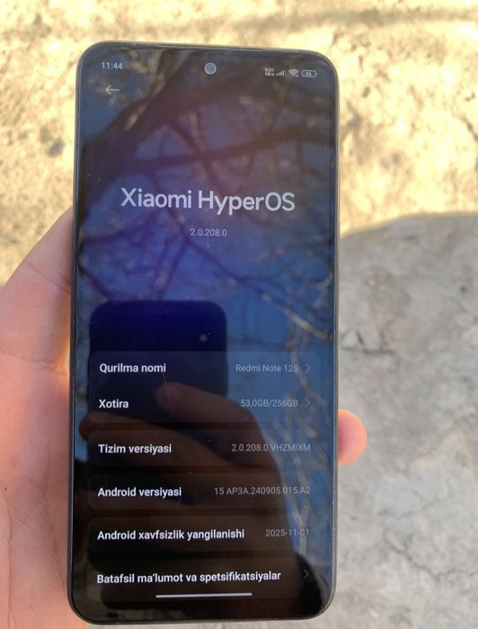 Redmi Note 12 S black