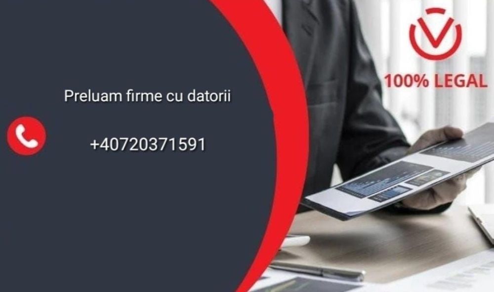 Preluăm firme cu datorii din orice oras