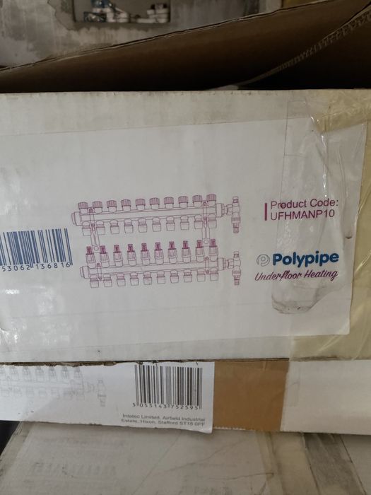 Set distribuitor cu 10 cai / 10 circuite Polypipe