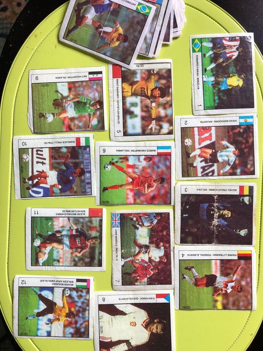 Poze cu fotbalisti, Campionatul Mondial de Fotbal 1990