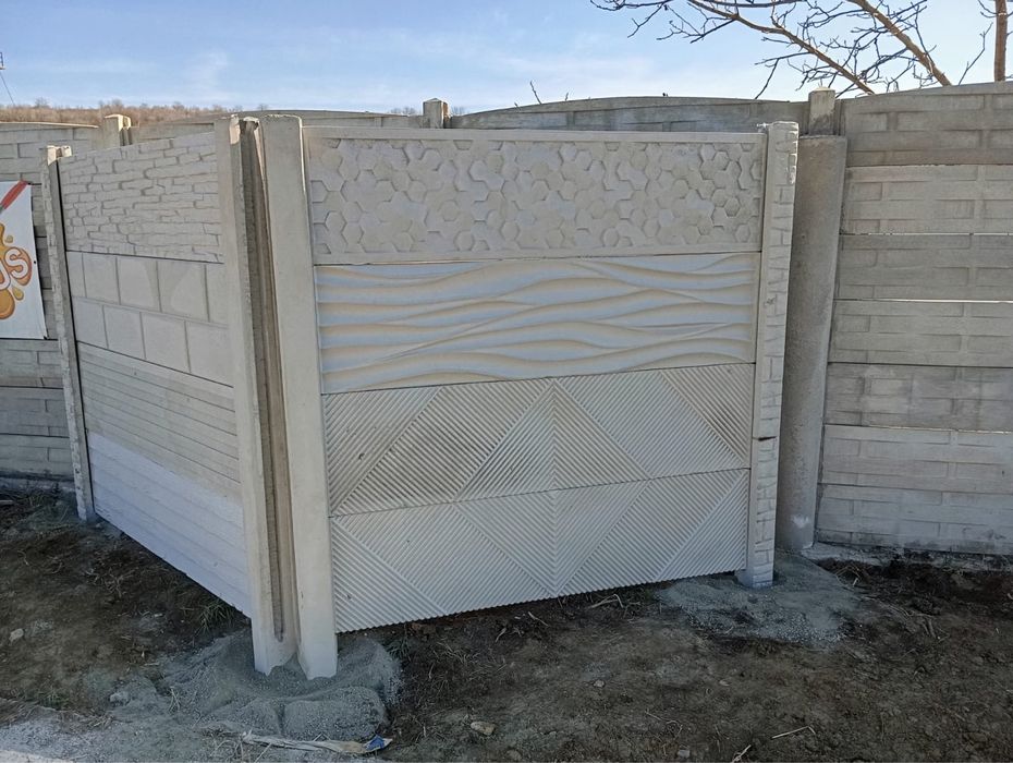 Gard beton placi de beton si prefabricate beton OFERIM MONTAJ