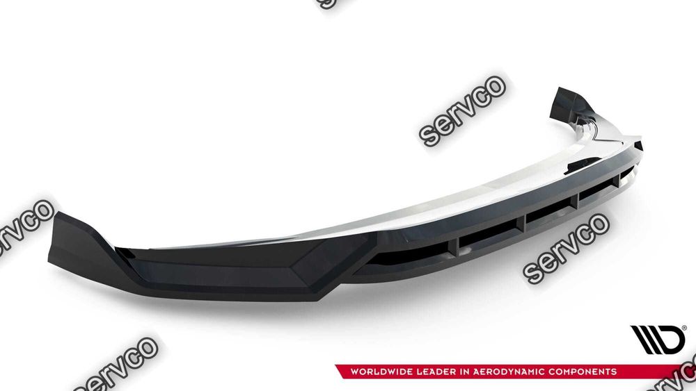 Pachet Set Splitter Exterior Lip Prelungiri Body kit tuning Volkswagen Atlas R-Line Mk1 Facelift 2 2023- v2 - Maxton Design