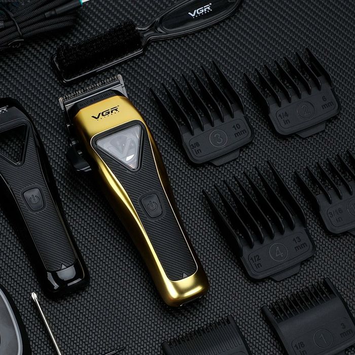 VGR Профессиональная машинка для стрижки волос V-015!