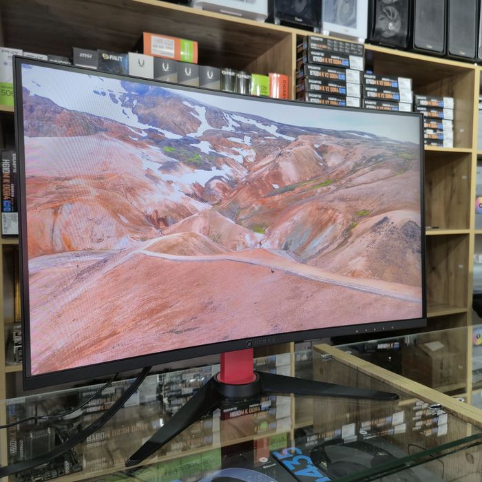 Monitor 27" FHD CURVED 180HZ