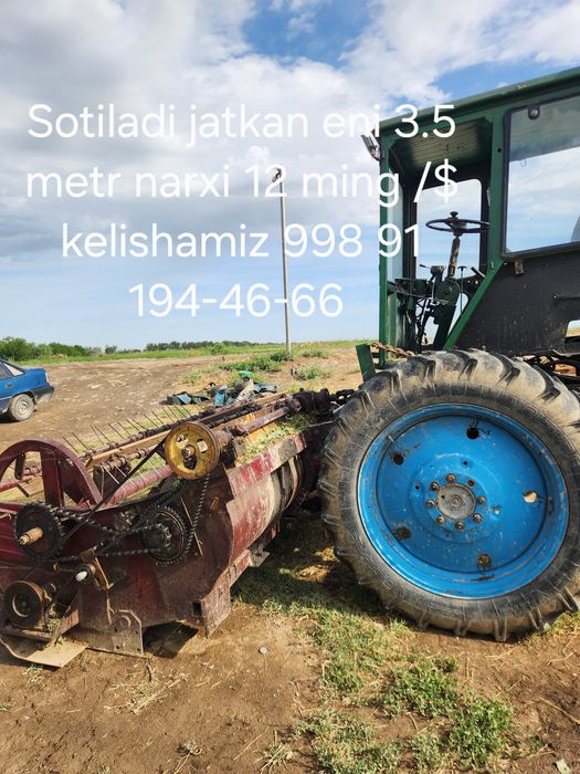 Jatka sotiladi xolati a'lo ishlashi zoʻr aybi yoʻq 3.5 metr oʻradi