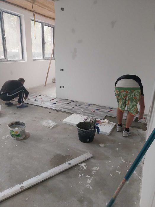 Zugrăvim tragem glet montam gresie faianță parchet