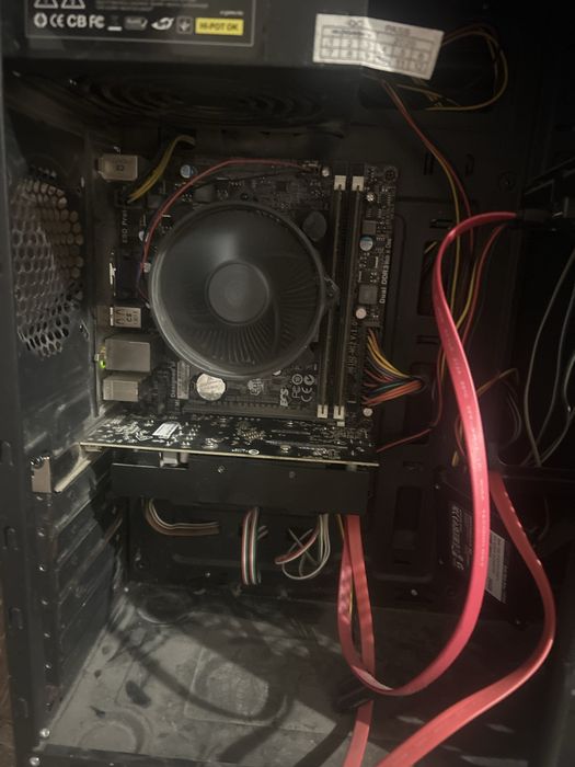 core i5 3470, RX 550
