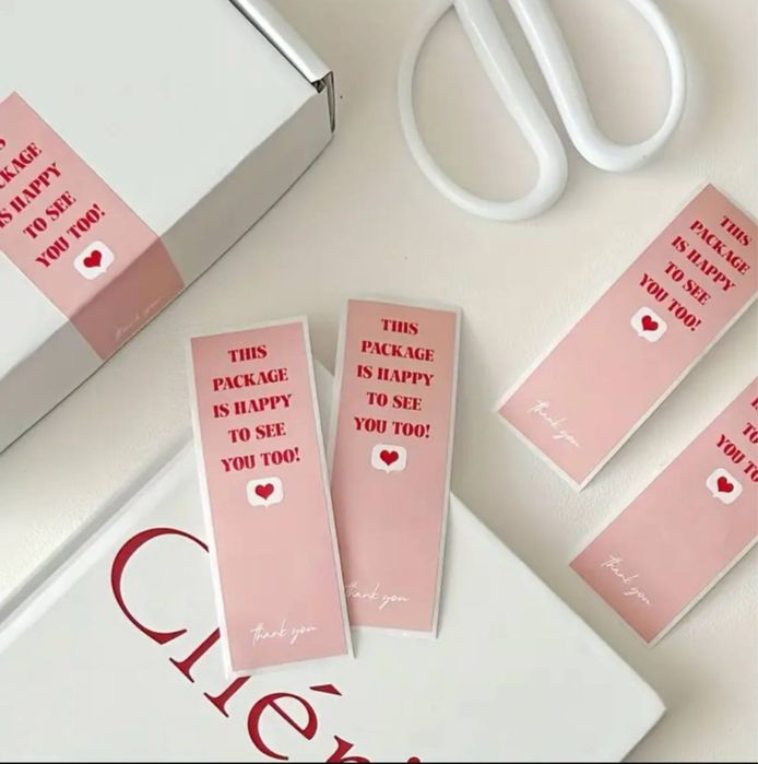 Наклейки для упаковки