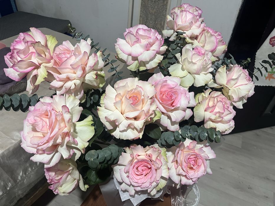 Цветы в коробке