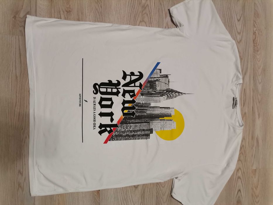 Бяли мъжки тениски  Pause Jeans