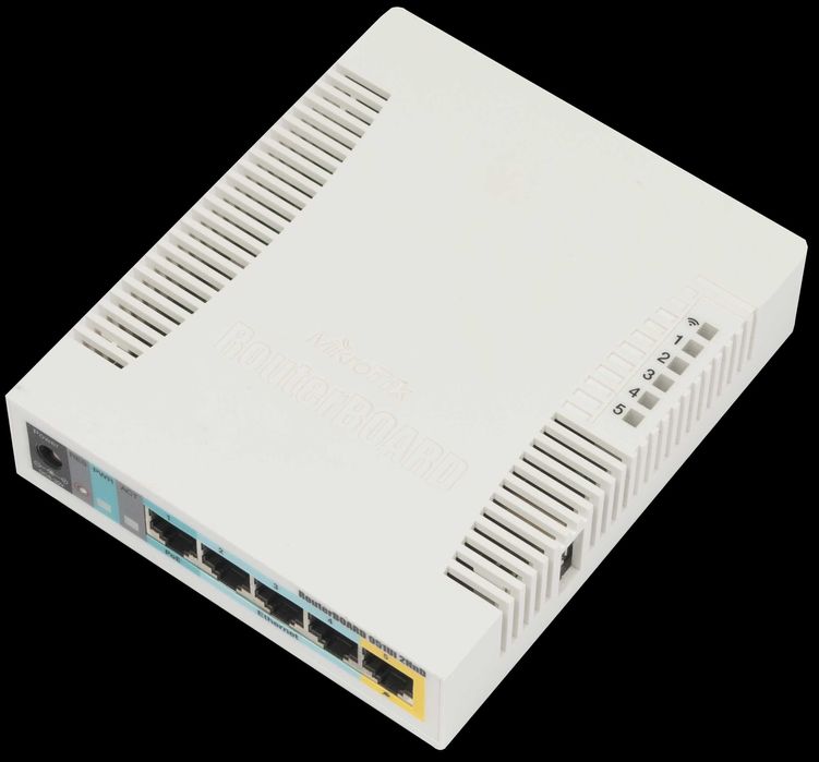 Wireless AccessPoint MikroTik RB951Ui-2HnD 2.4Ghz AP 5x10/100 Ethernet