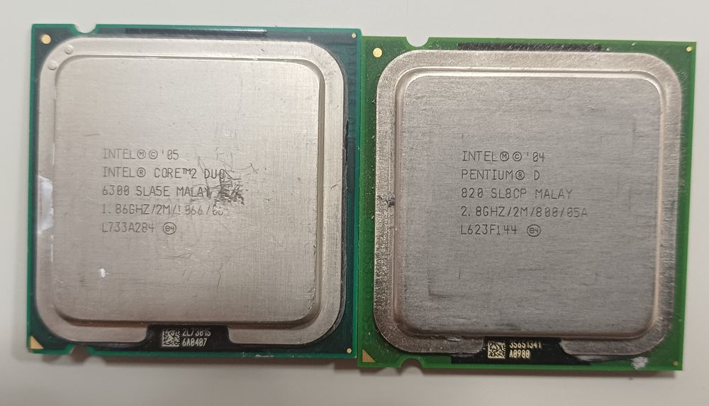 10 procesor Intel Core2Duo E8400,7500,6550,6420,6300 G1610 Pentium 4