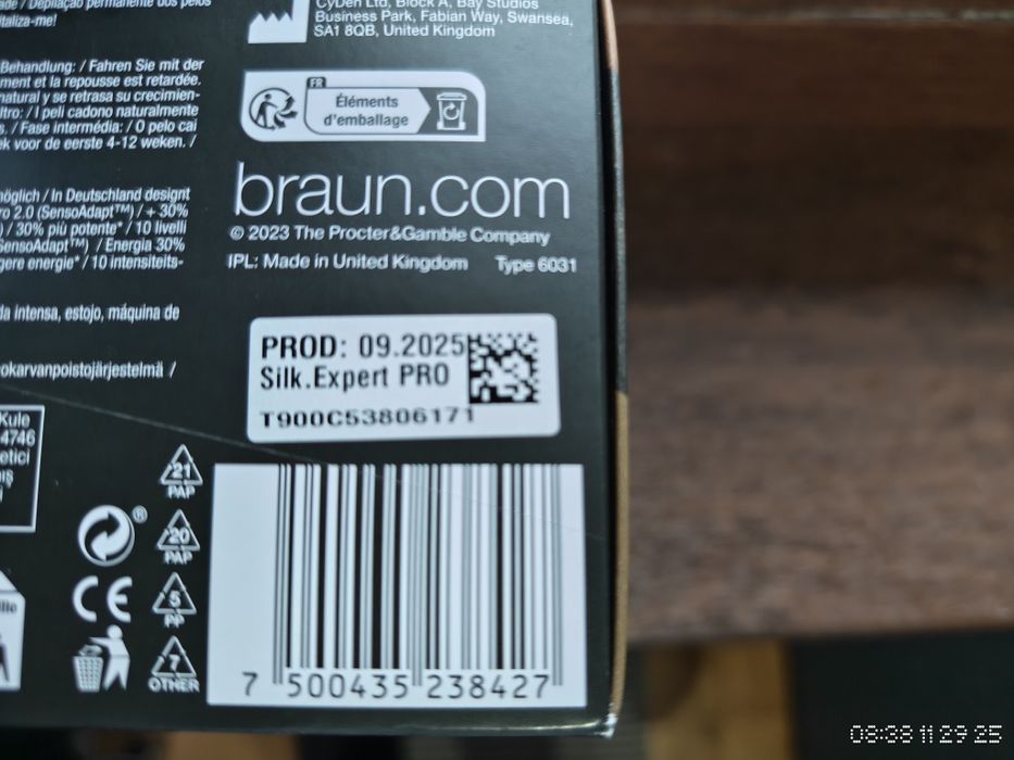 Braun silk-expert pro5. NOU