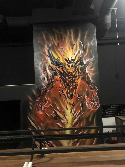 Картины/ роспись стен / граффити / настенный принт