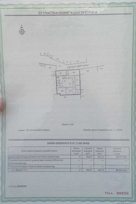 Ховли сотилади / Продается участок