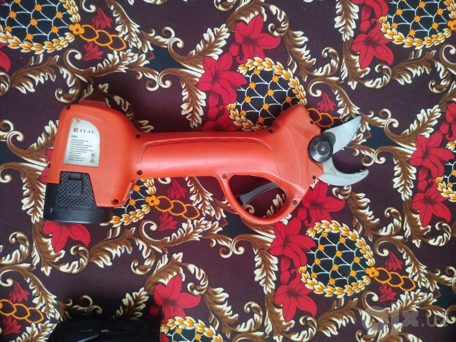 ITAL elektr sekator 3 ta akkumulyator bilan