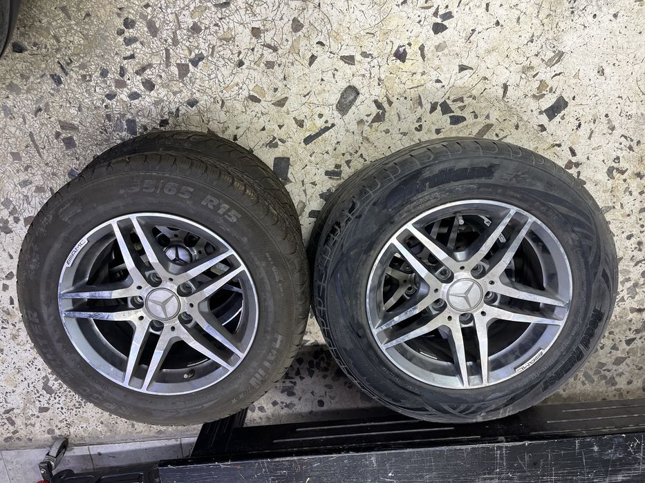 Продам шины с дисками от w202