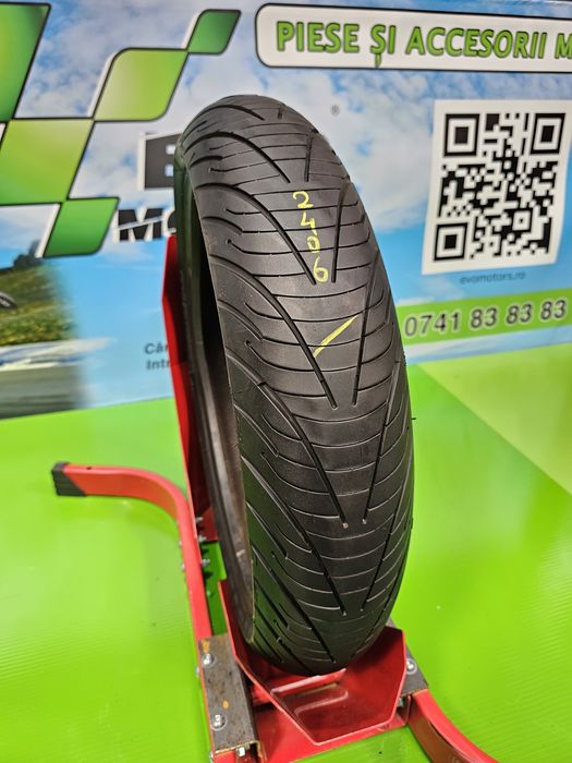 120 60 17 Anvelopa Moto Michelin Pilot Road 3 Cauciuc Fata C2406