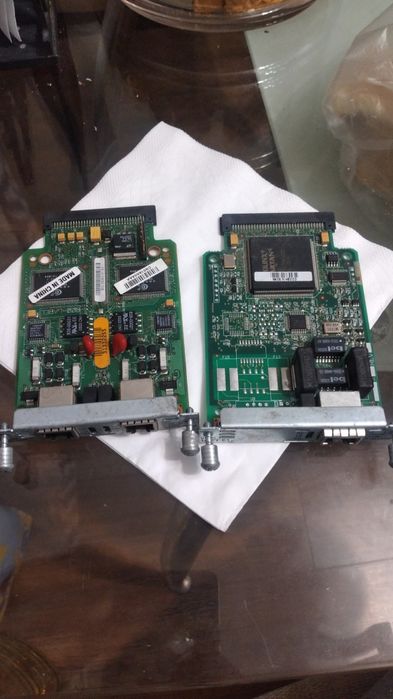 Wic-2t, vwic 1mft-e1, vwic2-2mft-t1/e1, modem wic-2am cisco