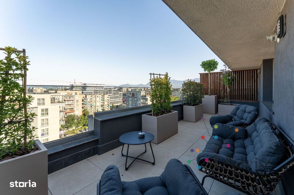 Lux & Panoramă în Coresi: Penthouse cu design premium și terasă deoseb