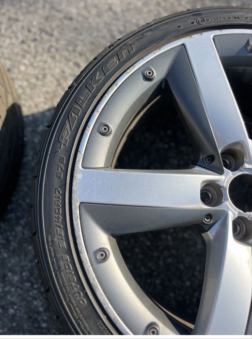 AUDI  S-line джанти 17”  с летни гуми  Falken 215/40/17 .