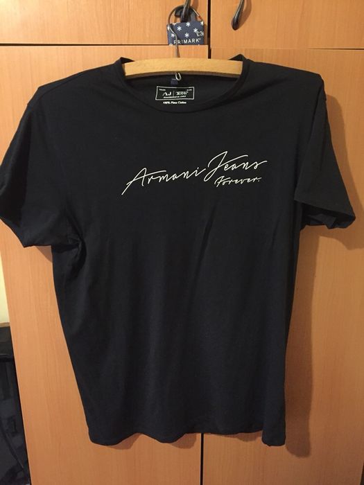 Tricou Armani Jeans M și Blugi Giorgio Armani straight marimea 36