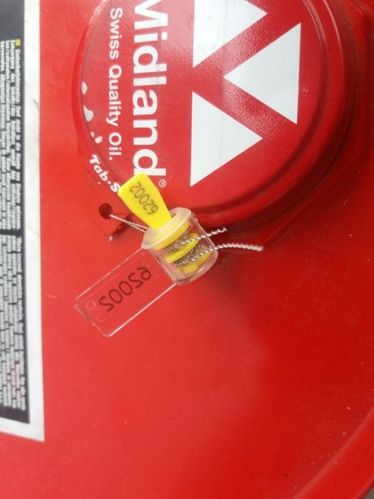 Осигурителна Пломба за резервоари и камиони.Контролни кабелни пломби.