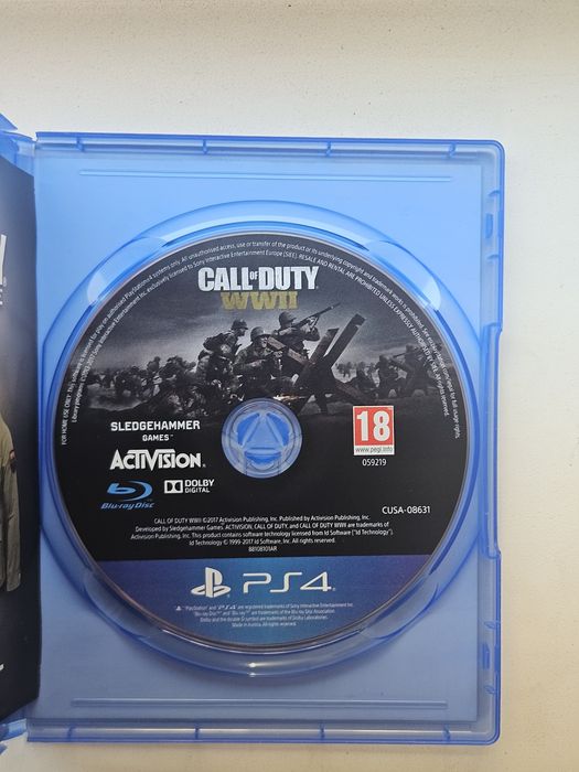 Call of duty ww2 диск