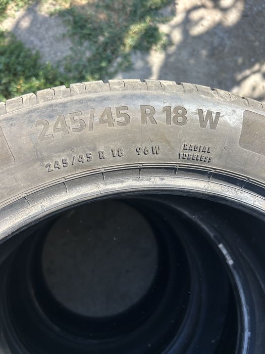 245 45 18 si 235 45 18 Continental vara 2023