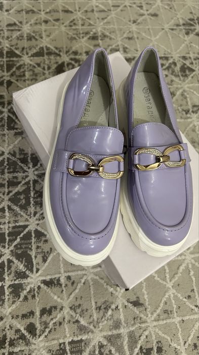 Туфли,лоферы фиолетовый