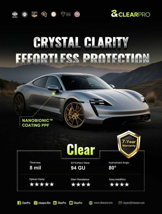 Брони плёнка CLEARPRO
