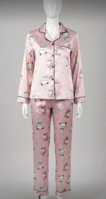 Pijamale satin damă