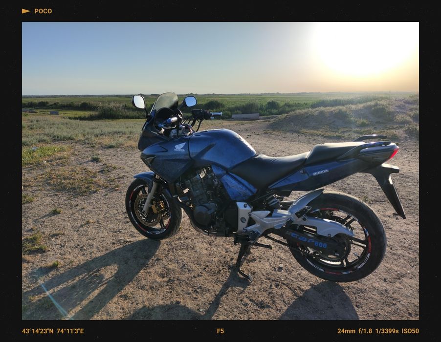 Обмен  Honda sbf 600